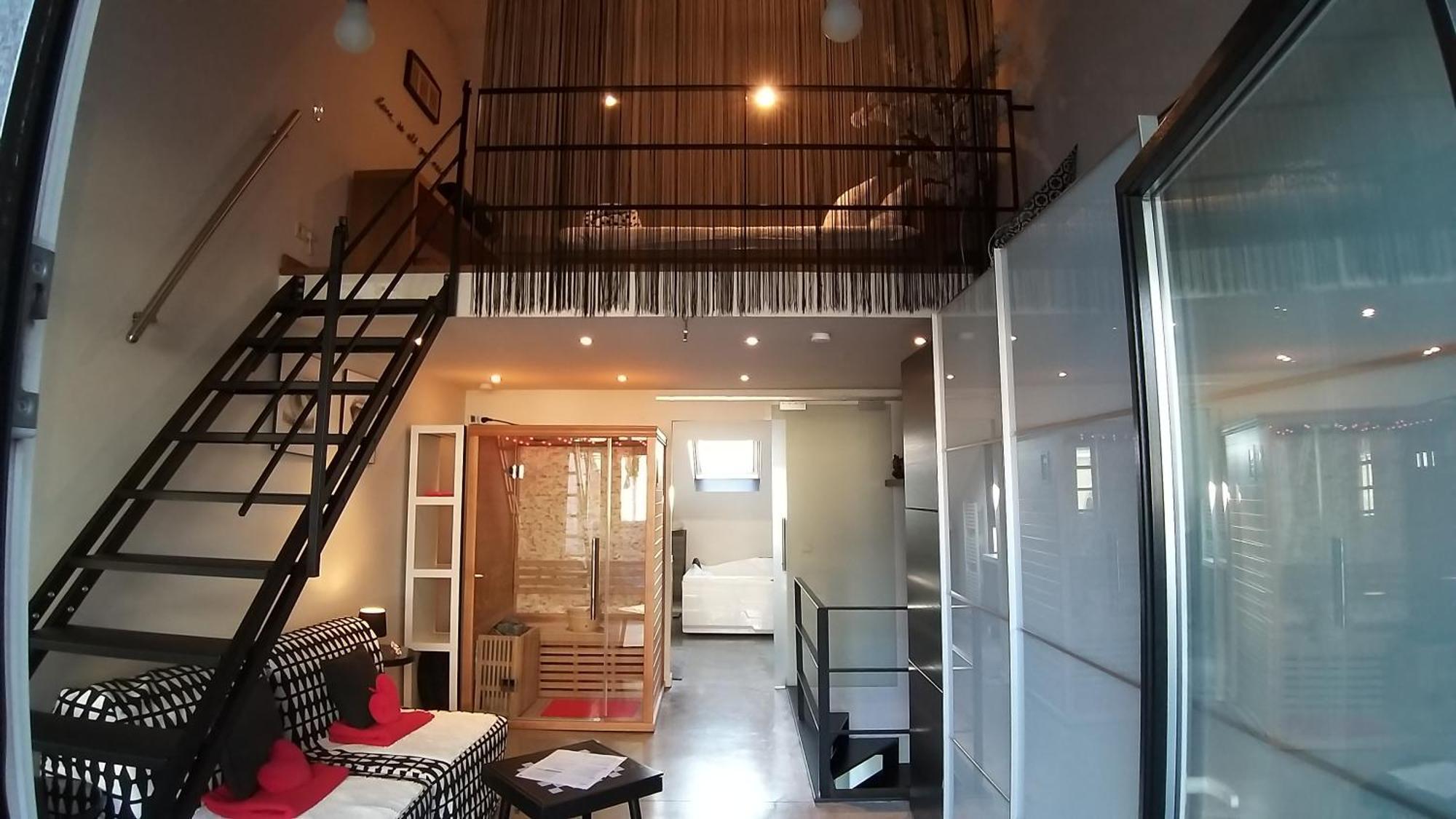Wellness Loft With Sauna, Jacuzzi, Roof Terrace & Amazing View Διαμέρισμα Αμβέρσα Εξωτερικό φωτογραφία