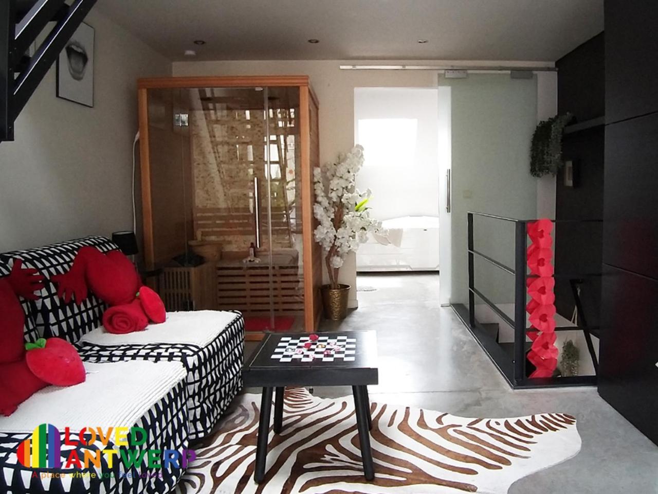 Wellness Loft With Sauna, Jacuzzi, Roof Terrace & Amazing View Διαμέρισμα Αμβέρσα Εξωτερικό φωτογραφία