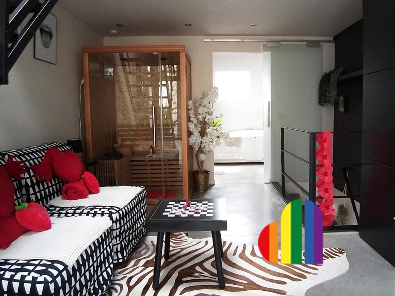 Wellness Loft With Sauna, Jacuzzi, Roof Terrace & Amazing View Διαμέρισμα Αμβέρσα Εξωτερικό φωτογραφία