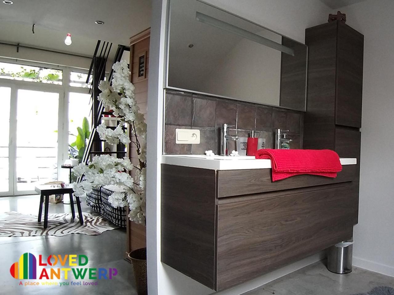 Wellness Loft With Sauna, Jacuzzi, Roof Terrace & Amazing View Διαμέρισμα Αμβέρσα Εξωτερικό φωτογραφία
